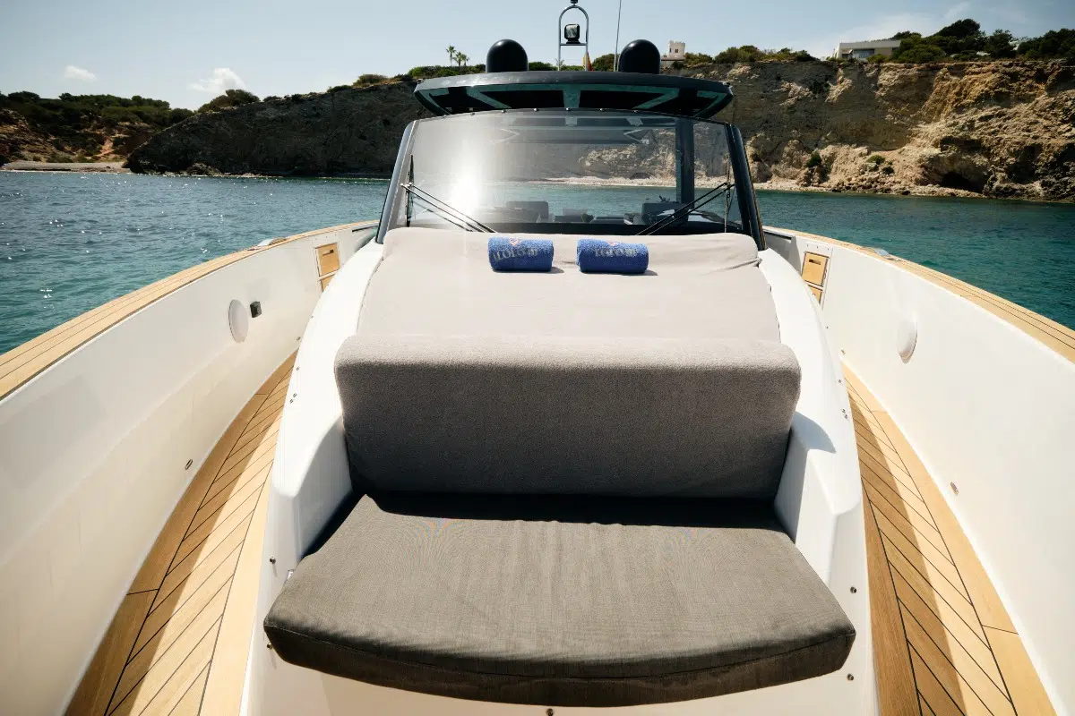 Fjord 52 luxury yacht charter in Ibiza — photo 3 | Cyril Peret