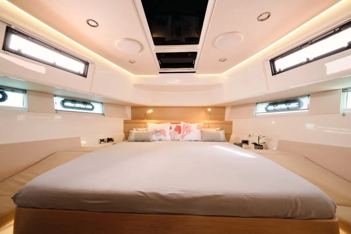 Fjord 52 luxury yacht charter in Ibiza — photo 2 | Cyril Peret