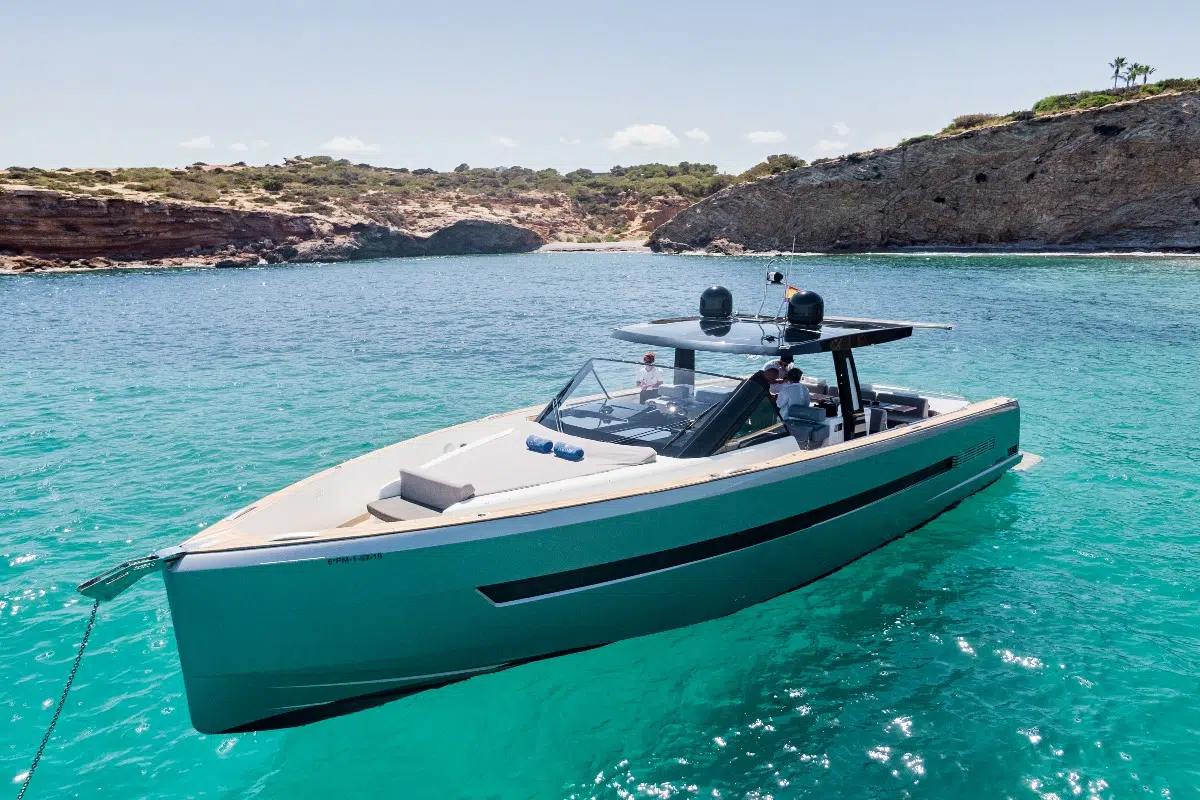 Fjord 52 luxury yacht charter in Ibiza — photo 11 | Cyril Peret