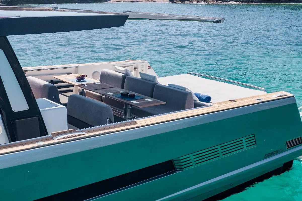 Fjord 52 luxury yacht charter in Ibiza — photo 10 | Cyril Peret