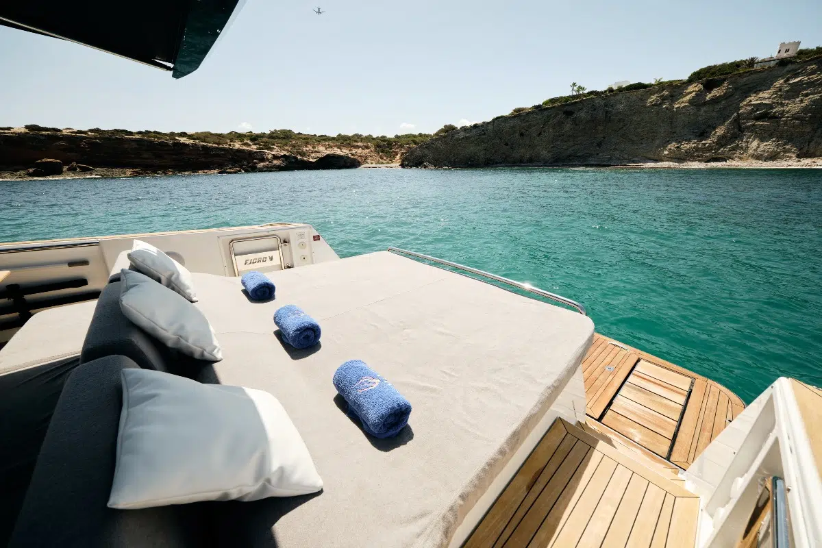 Fjord 52 luxury yacht charter in Ibiza — photo 9 | Cyril Peret