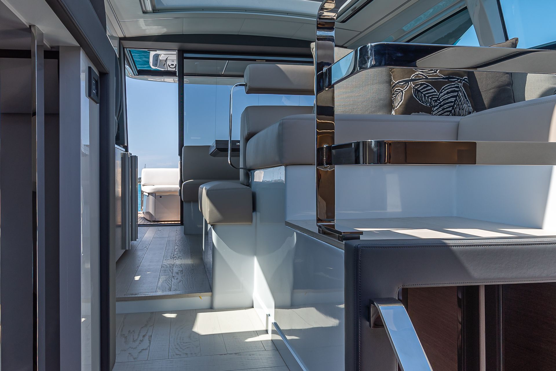 Pershing 5X luxury yacht charter in Ibiza — photo 7 | Cyril Peret