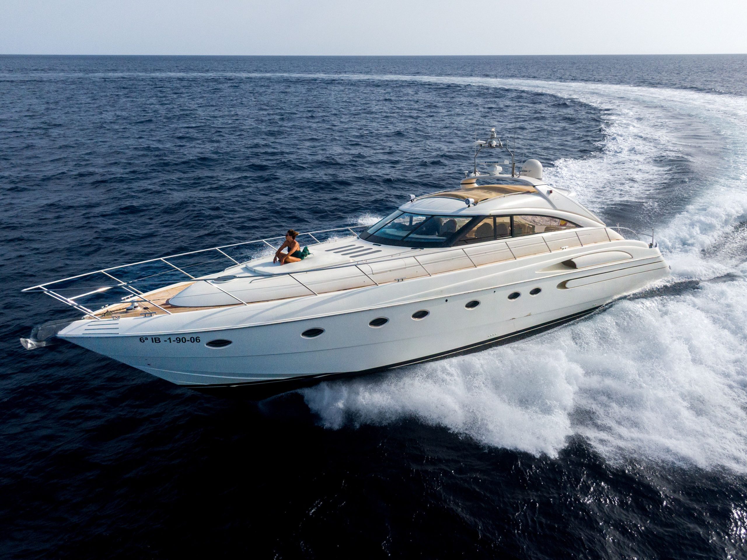 Princess V65 luxury yacht charter in Ibiza — photo 21 | Cyril Peret