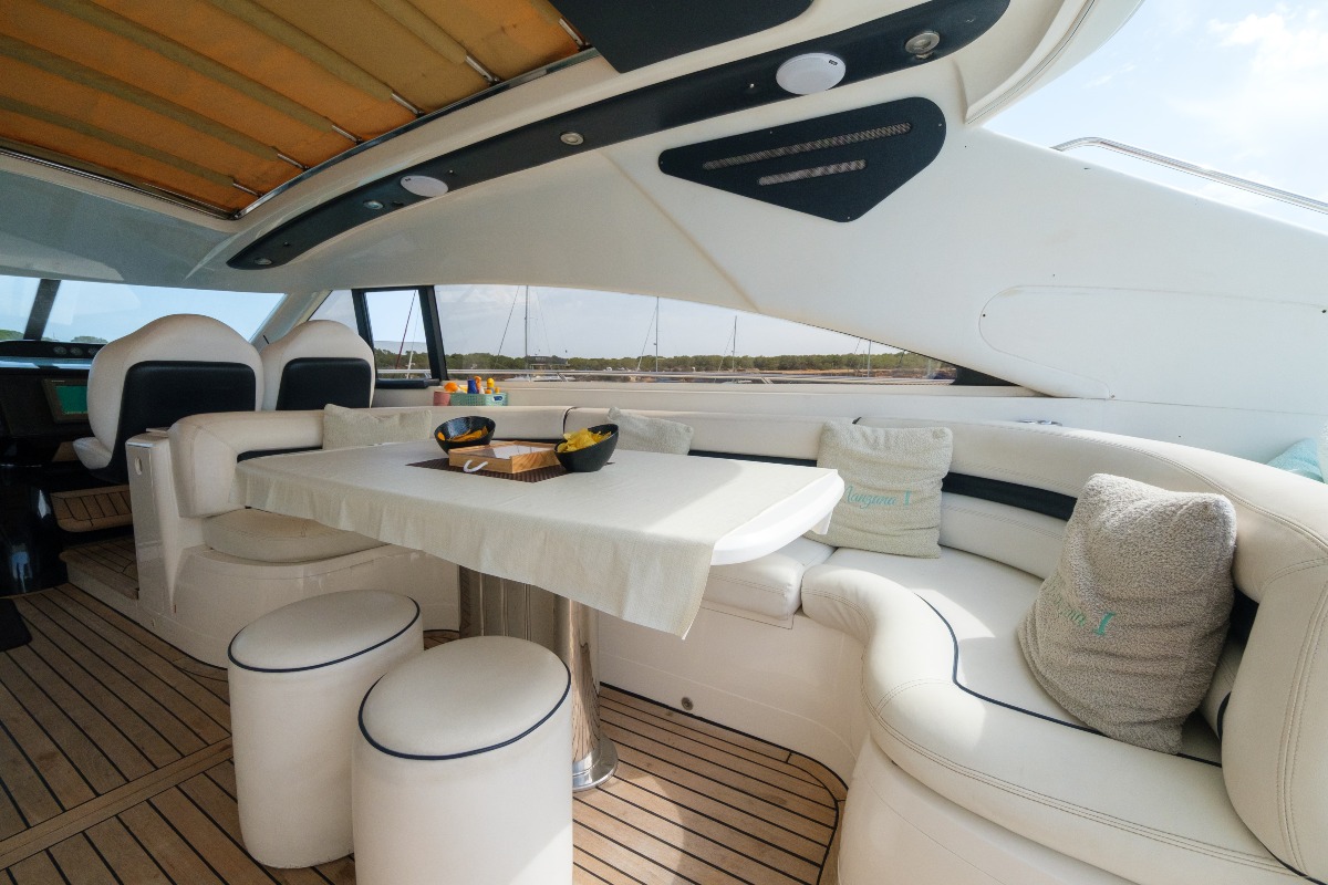 Princess V65 luxury yacht charter in Ibiza — photo 6 | Cyril Peret