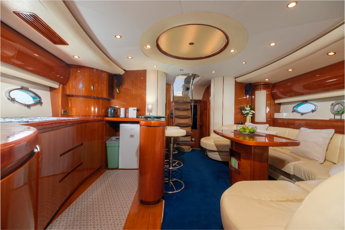 Princess V65 luxury yacht charter in Ibiza — photo 3 | Cyril Peret